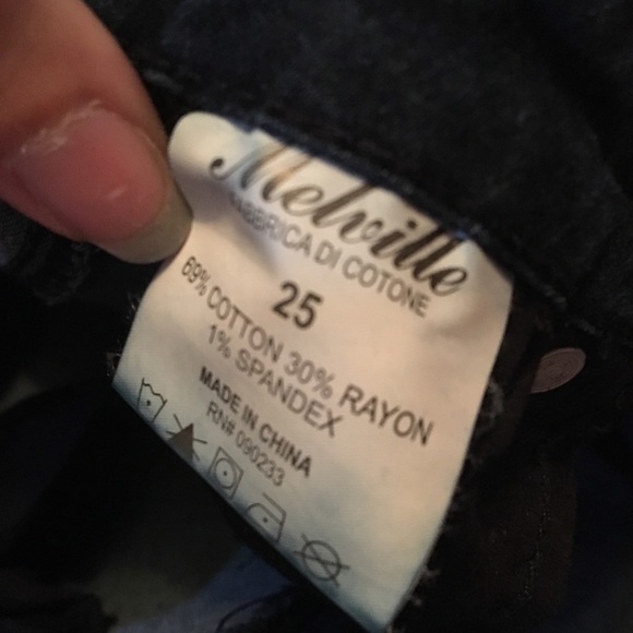 deep blue skinny jeans - Picture 2 of 3